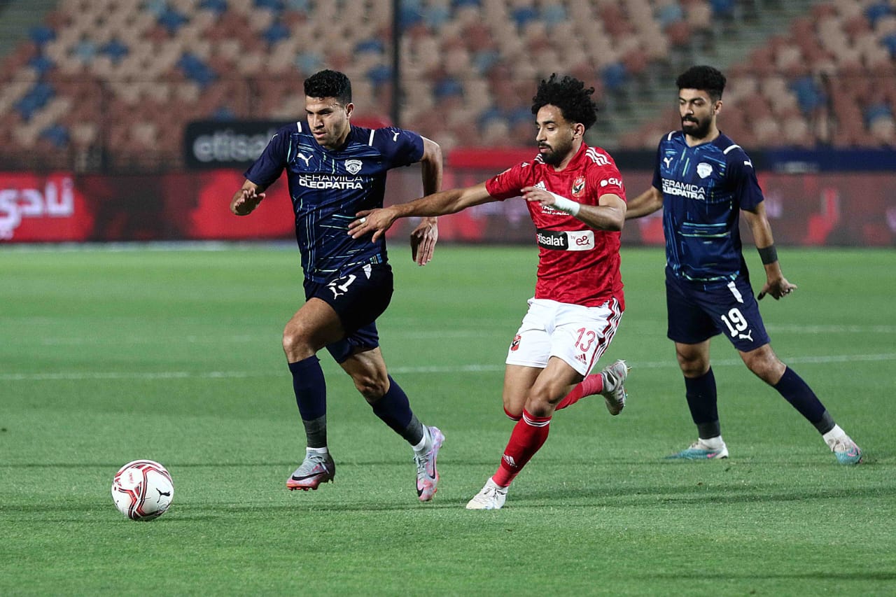 بهدف تريزيجيه.. الأهلي يستعيد نغمة الانتصارات على سيراميكا بهدف وحيد